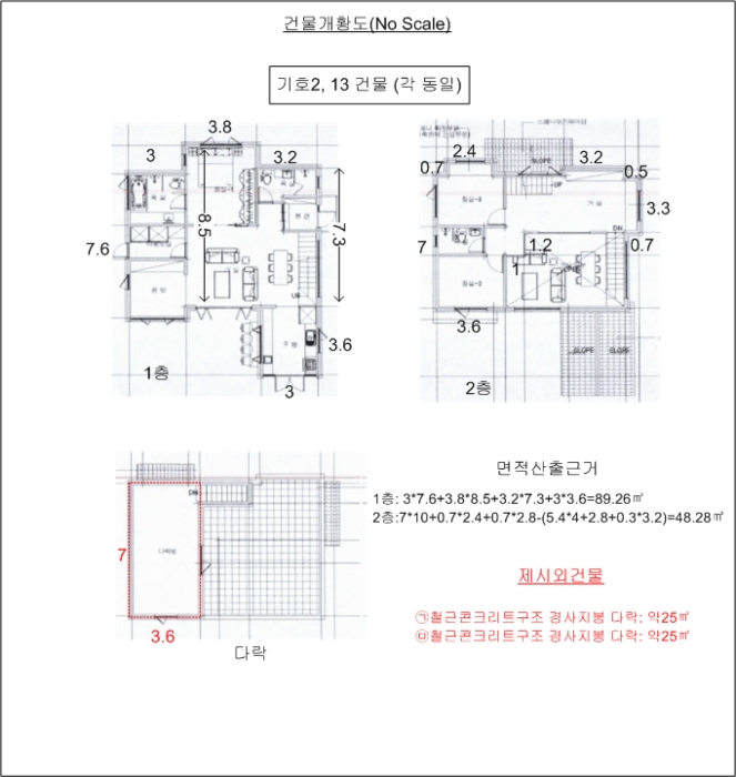 건 물 개 황 도