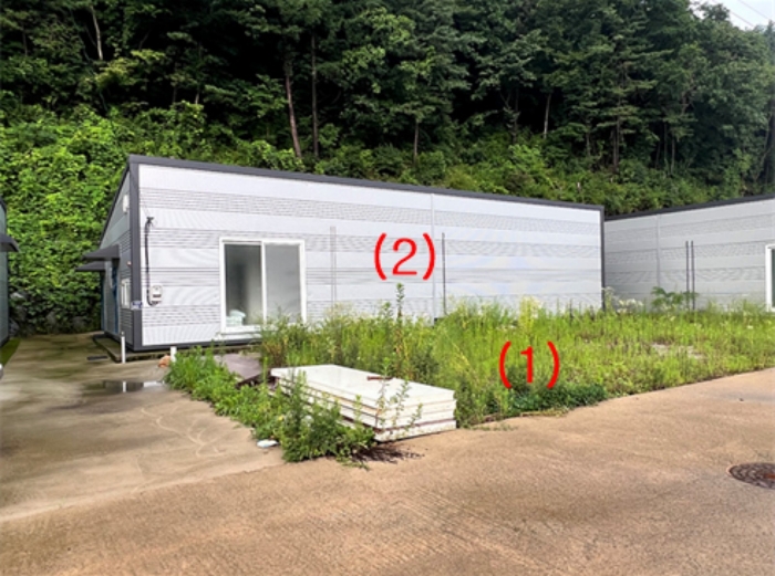 <기호(1,2) 동측에서 촬영>
