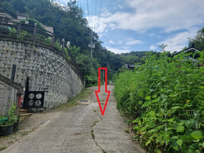 기호(2)토지 일부(중앙에서 서측으로 촬영)