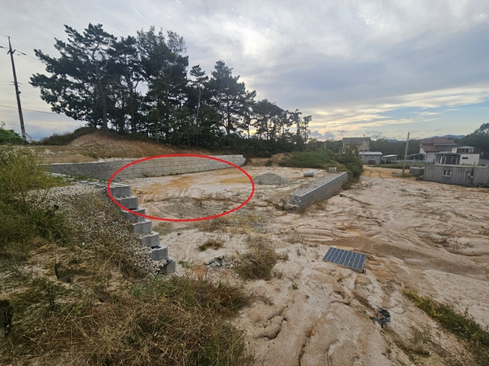 <기호3 조성부분 전경>
