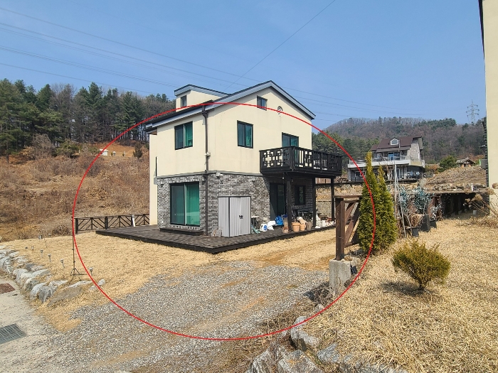 본건 남측에서 촬영