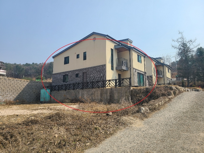 본건 북서측에서 촬영