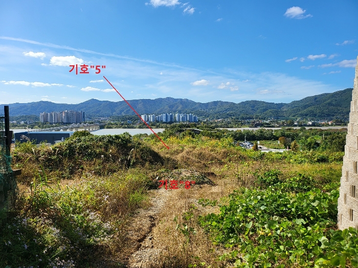 본 건 기호"5,8" 전경(북동측에서 촬영)