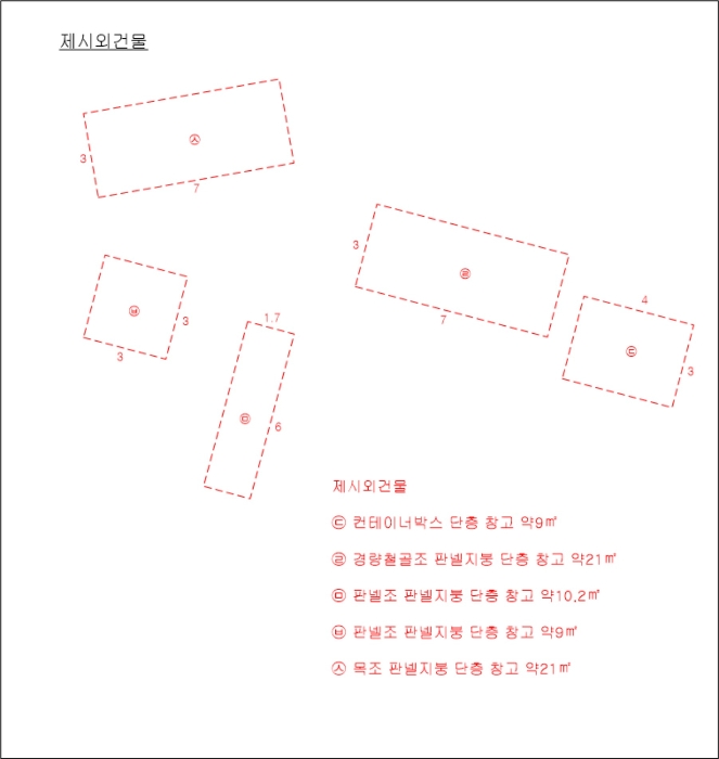 건 물 개 황 도