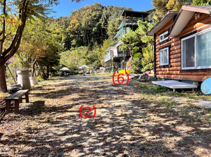 <기호(6)토지 동측에서 촬영>
