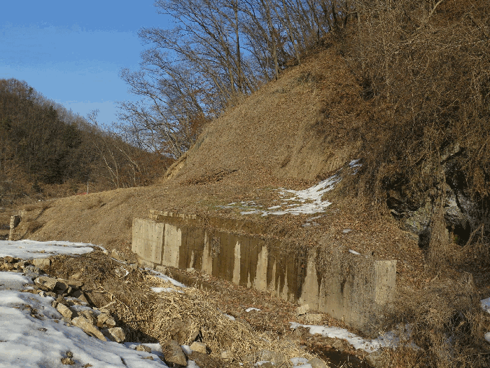 본건 기호1 남측부분 전경(본건 남서측 인근에서 촬영)