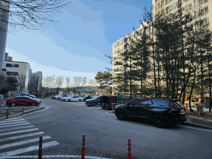 단지 내 전경