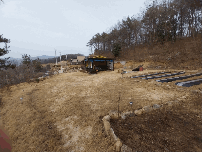 북측 부분 전경