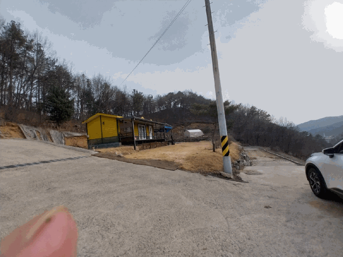 남측 부분 전경