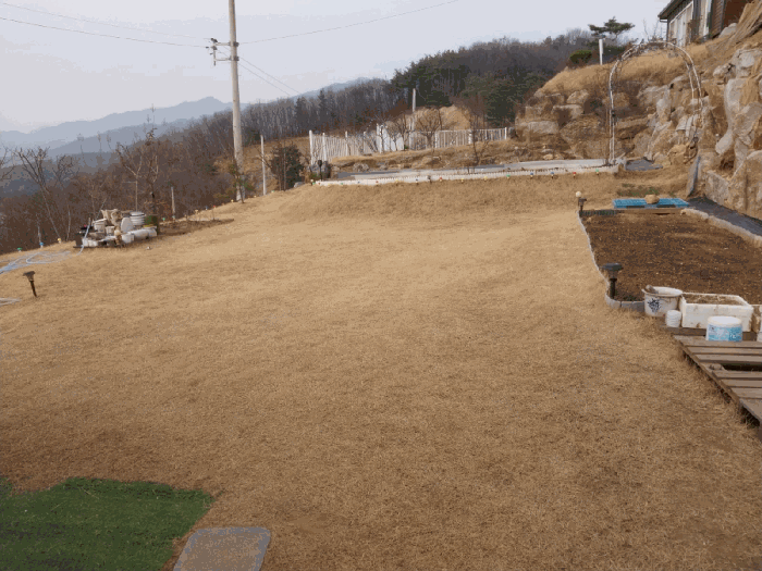 북서측 끝부분 전경