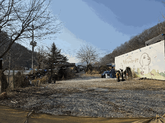 본 건 전경(북측에서 촬영)