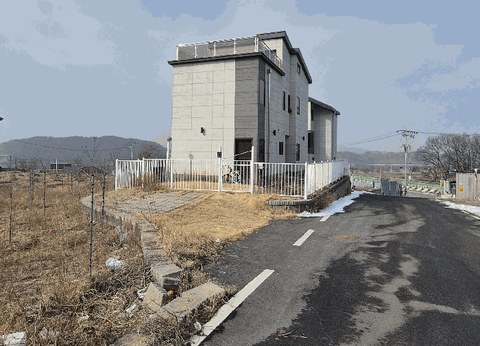본건 남동측 촬영