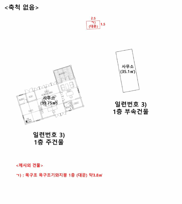 건 물 개 황 도