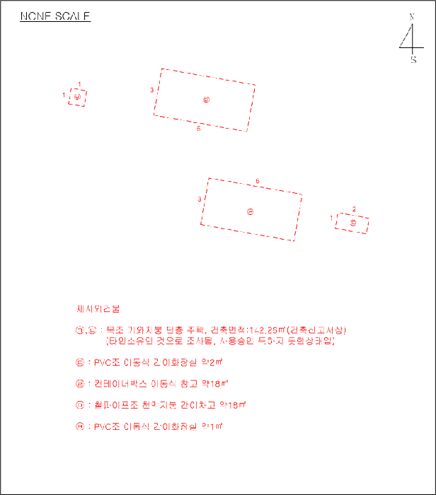 제시외건물 내역