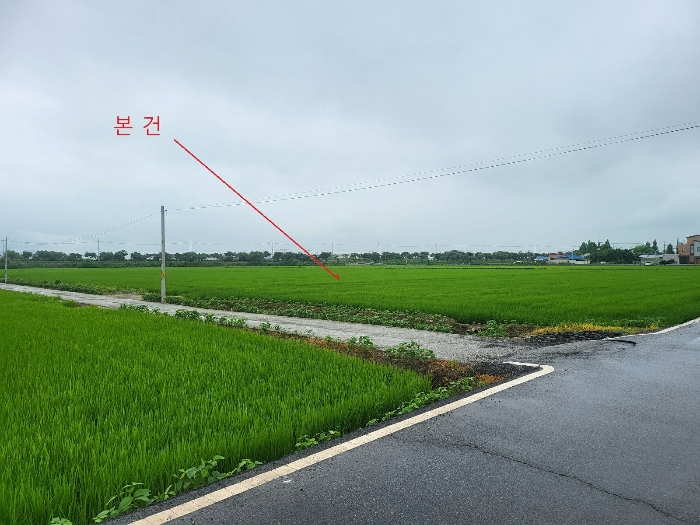 본 건 주위 전경(북동측에서 촬영)