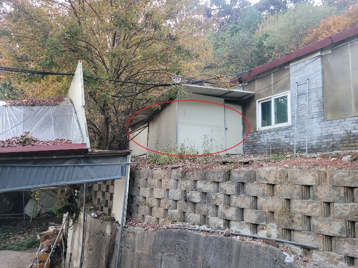 제시외건물(ㅂ) 외부