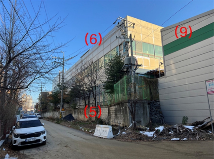 <기호(5)토지 남서측에서 촬영>