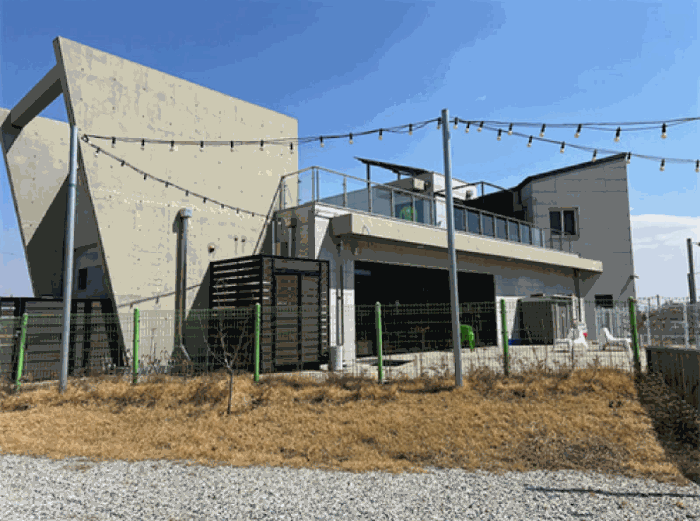 <기호(3)건물 서측일부 전경>