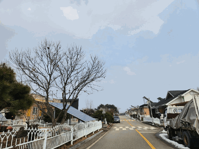 접면도로 (서측에서 촬영)