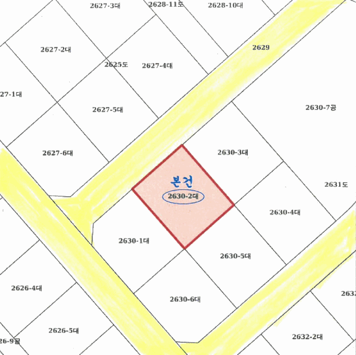 지 적 도(고덕동 2630-2)