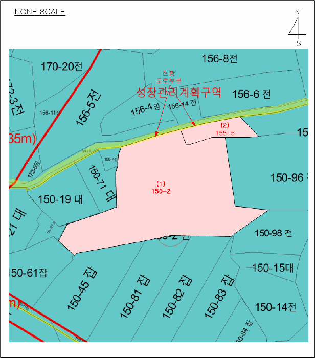지적 및 건물개황도