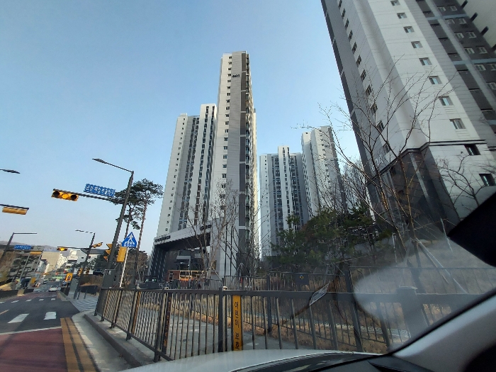 대상아파트 601동 및 단지전경