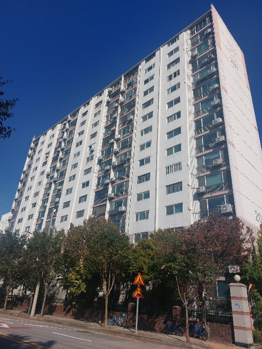 본건 아파트동 전경