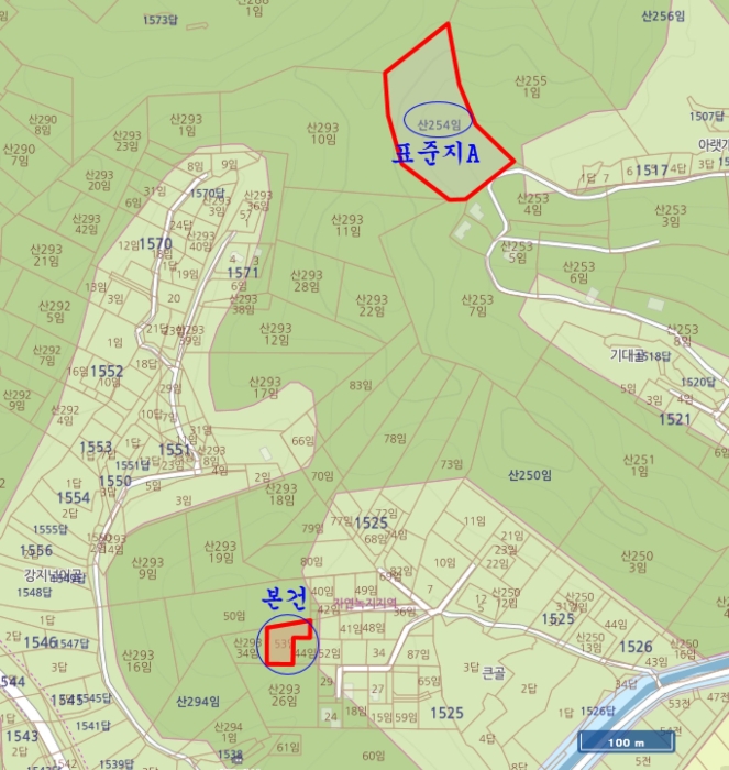 상세위치도(지번약도)