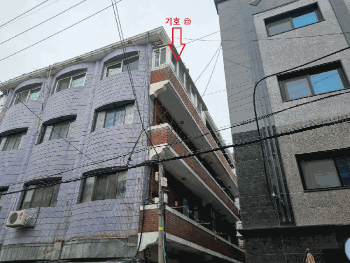 제시외 건물 기호 ㉤