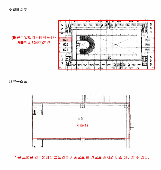 건물개황도
