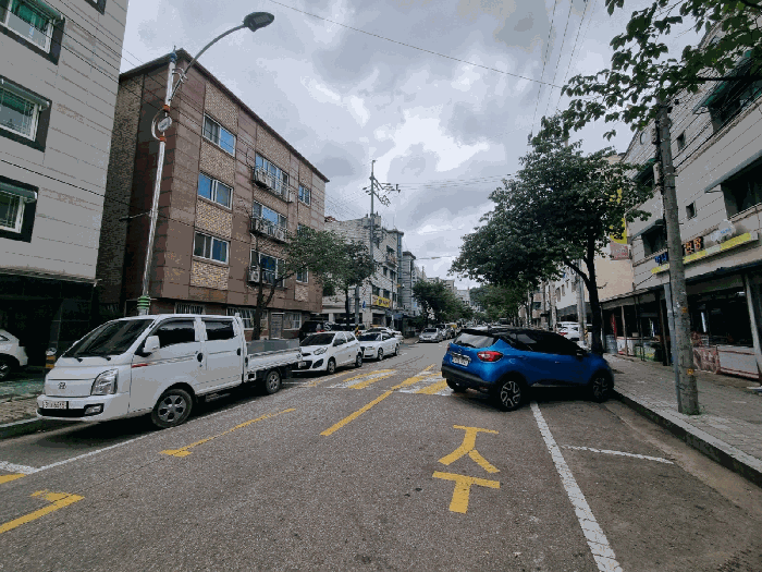 본건 접면도로 전경