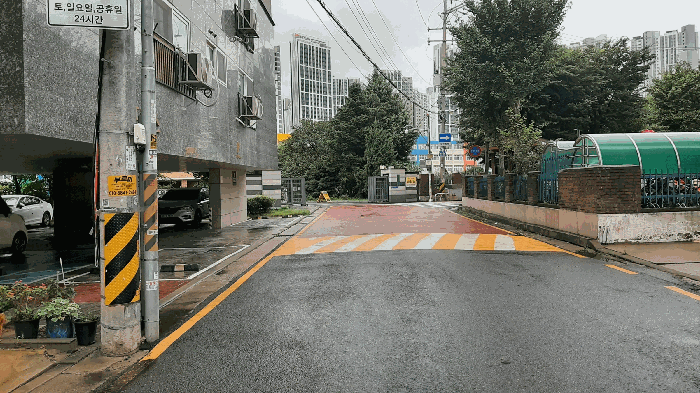 <본건 주위환경, 서측 촬영>