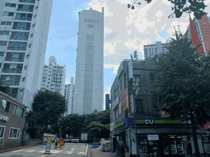 대상물건 101동 측경