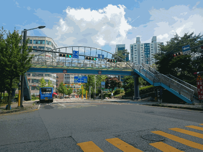 대상물건 인접 도로 주변