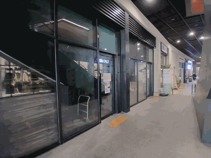 본건 1층 116호 및 주변점포 전경