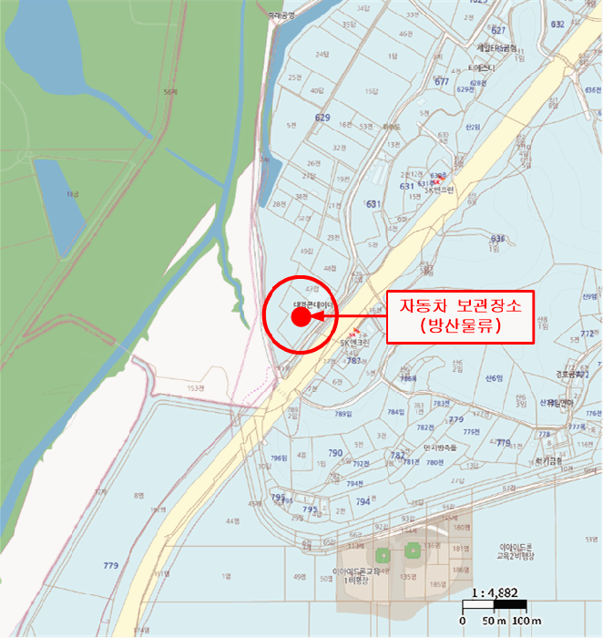 위 치 도 (자동차 보관장소)