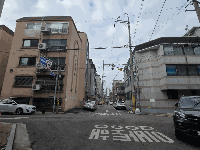 본건 북측 도로변 주위환경