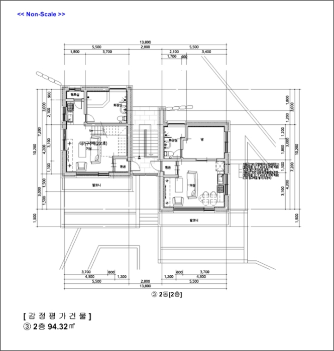 건물개황도 및 내부구조도