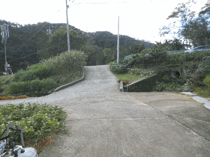 본건 진입도로의 상태