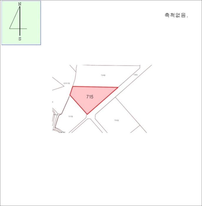 지적도 사진
