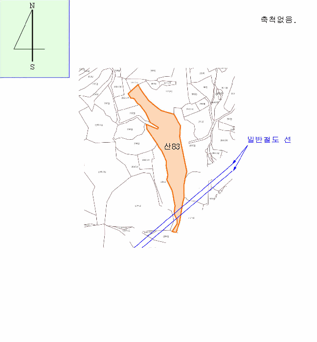 지적도 사진