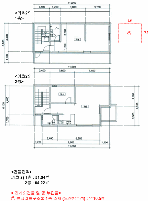 건 물 개 황 도