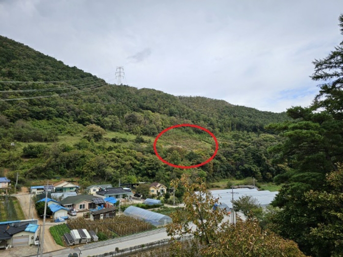 본건 남서측 원경
