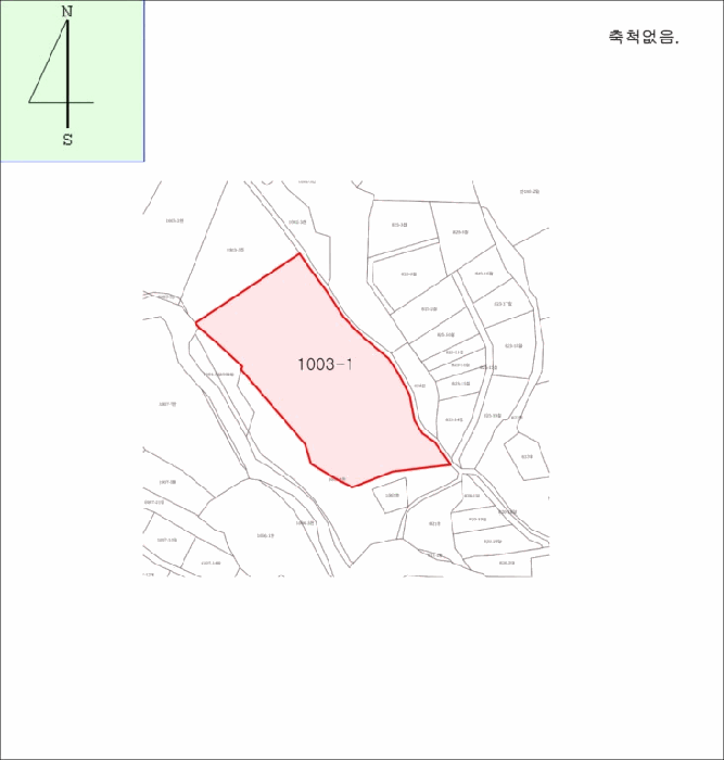 지적도 사진