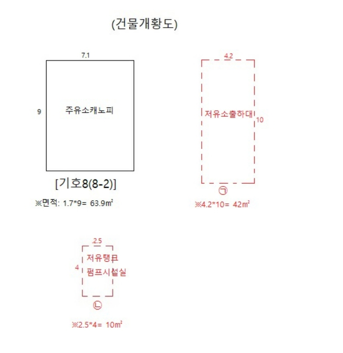 건 물 개 황 도