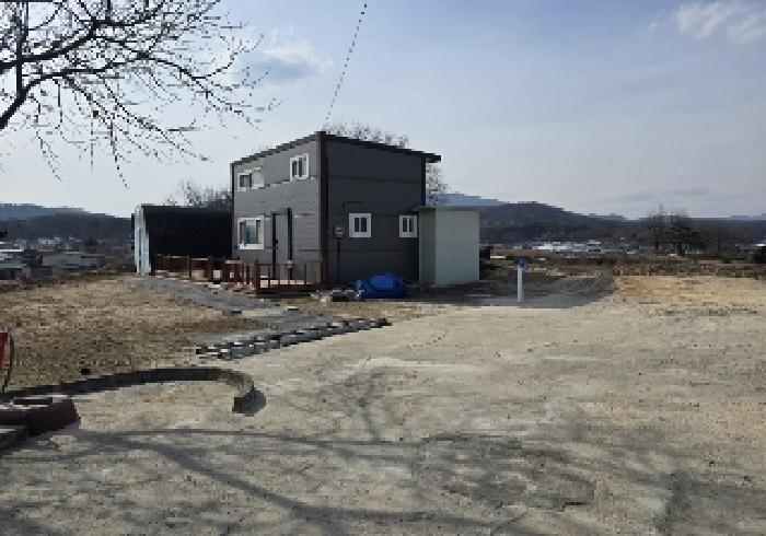 목적물 5번에 비닐하우스 및 창고