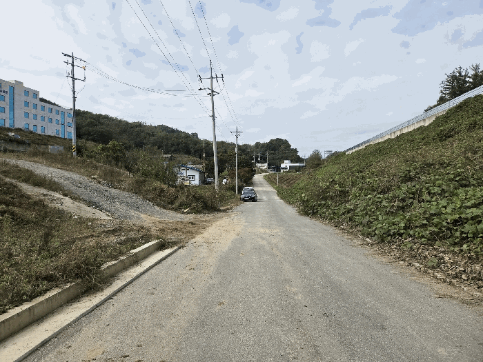본건 북측 도로