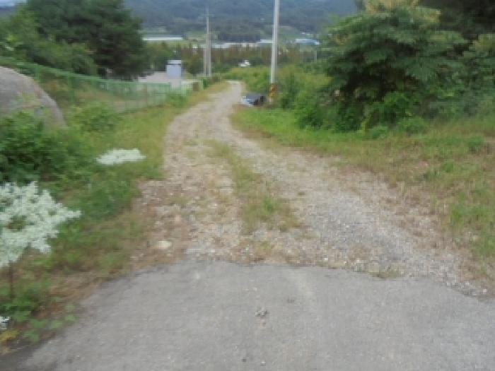 목적물 2번, 도로부분