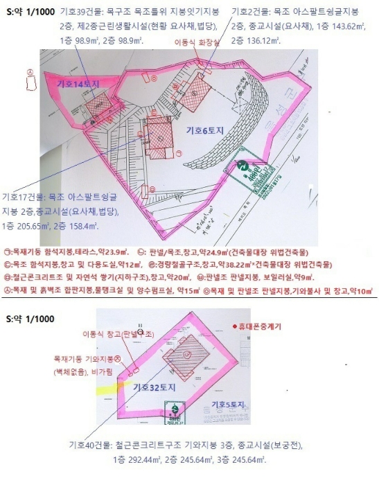 건 물 개 황 도