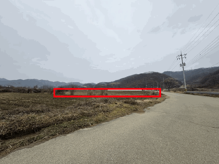 본건 남측에서 촬영한 주위전경